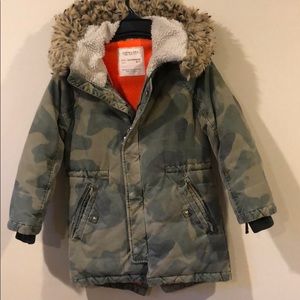 Crewcuts boys winter jacket size 6/7T